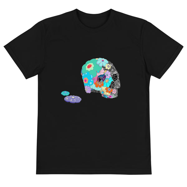 Floral Skull Sustainable T-Shirt