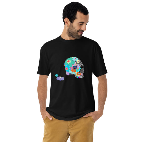 Floral Skull Sustainable T-Shirt