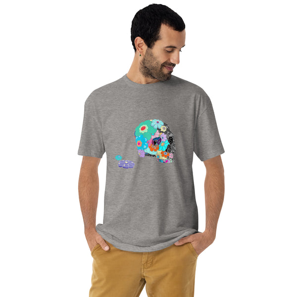 Floral Skull Sustainable T-Shirt