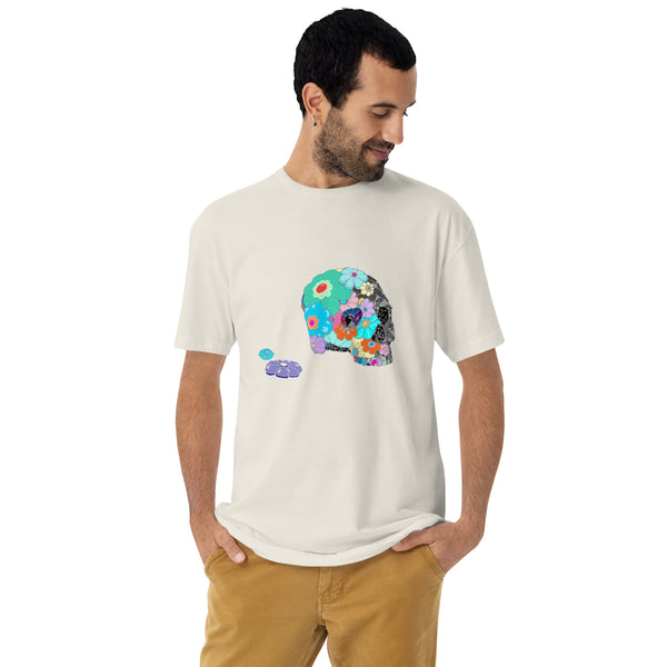 Floral Skull Sustainable T-Shirt