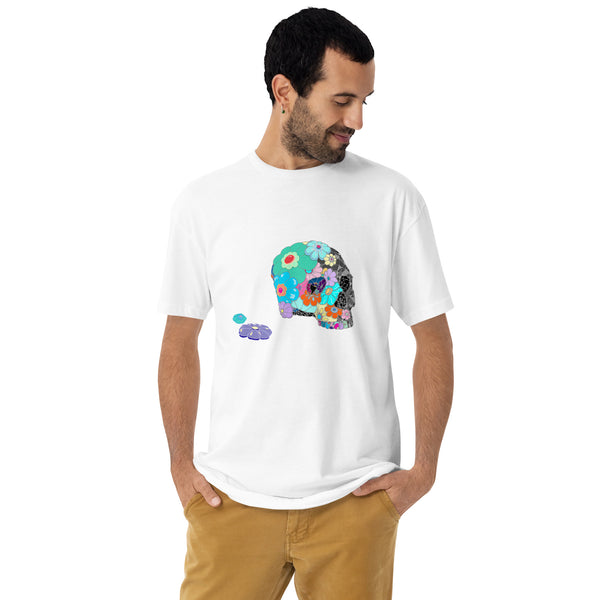 Floral Skull Sustainable T-Shirt
